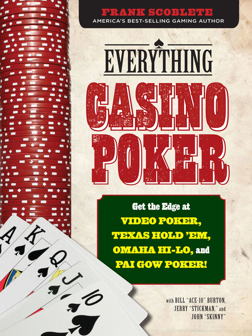 Title details for Everything Casino Poker by Frank Scoblete - Available